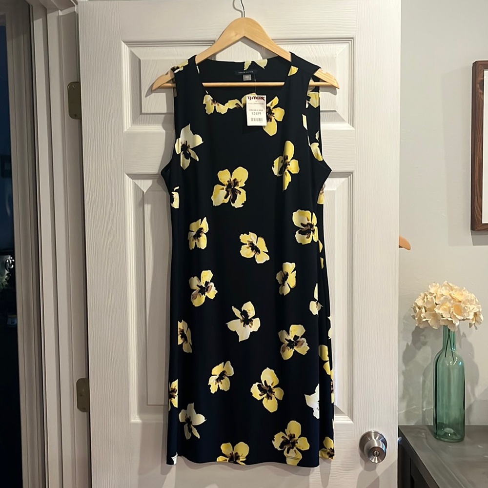 Tommy Hilfiger blue floral dress size 12